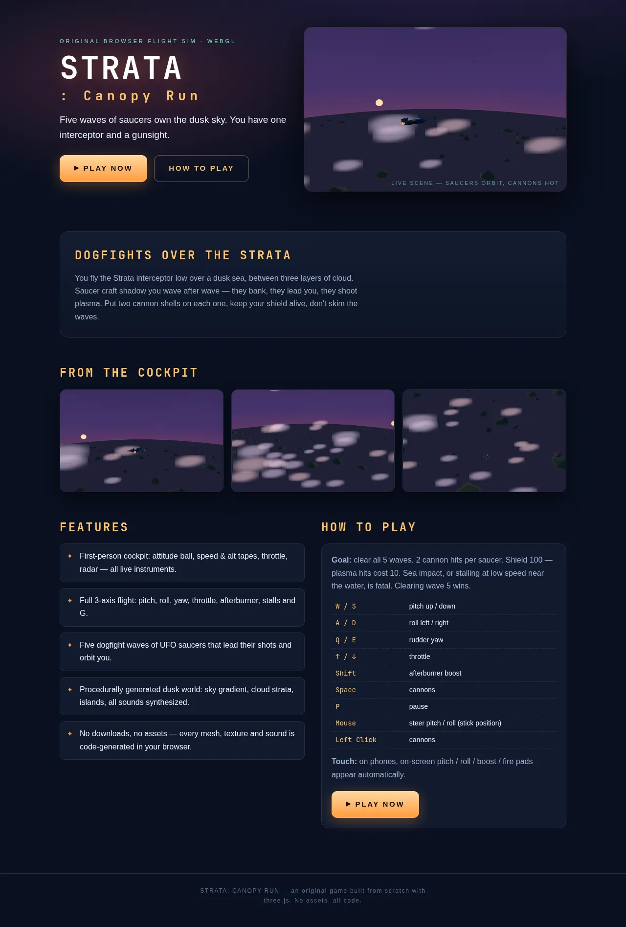 Screenshot of the build