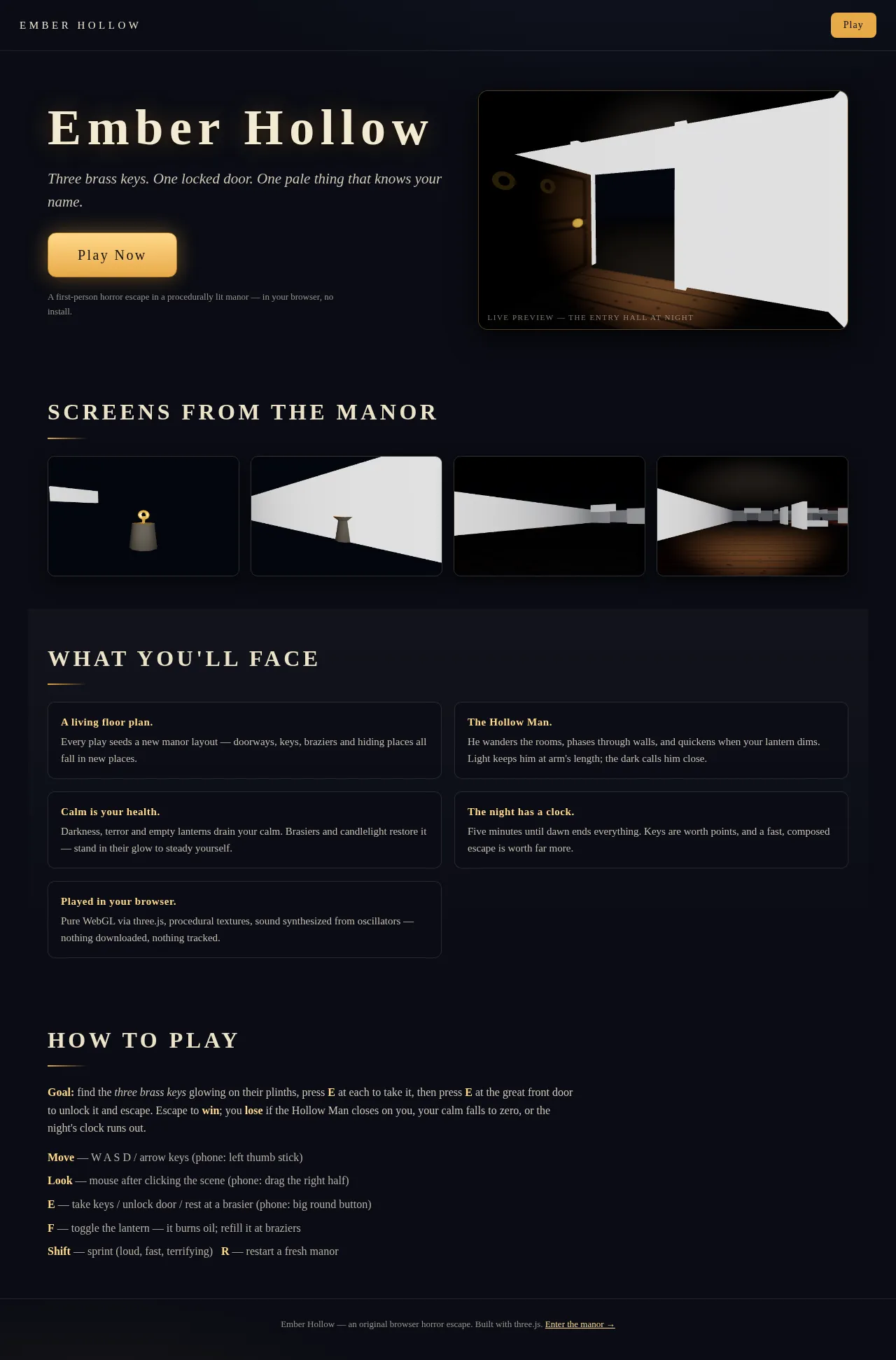 Screenshot of the build