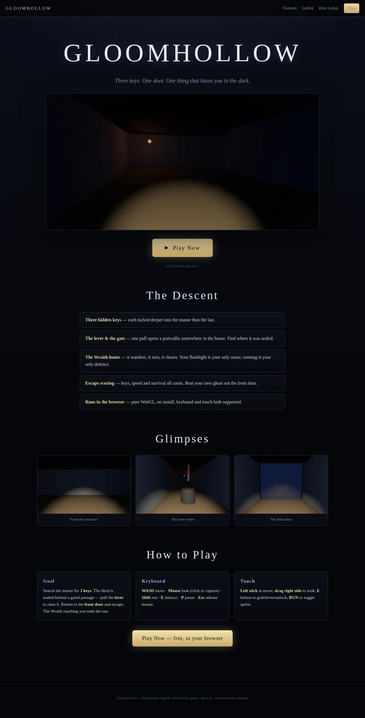 Screenshot of the build