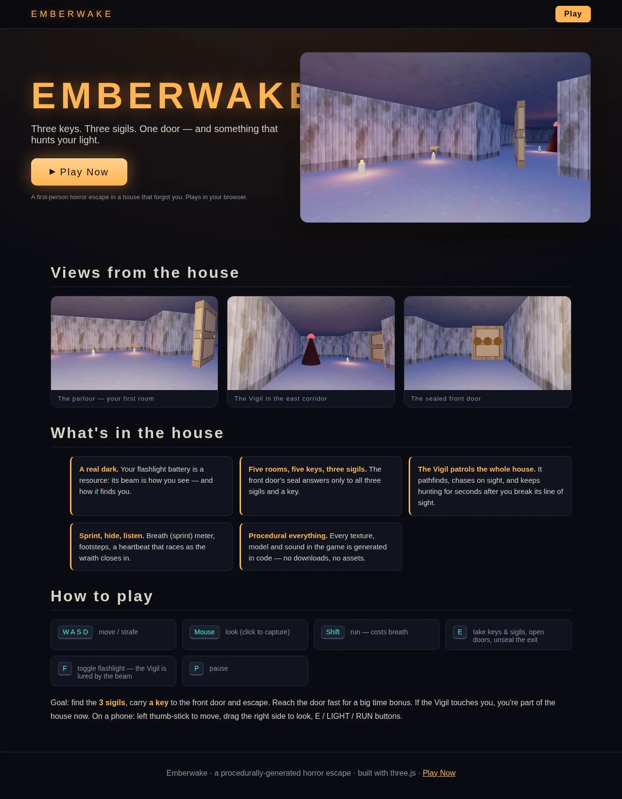 Screenshot of the build