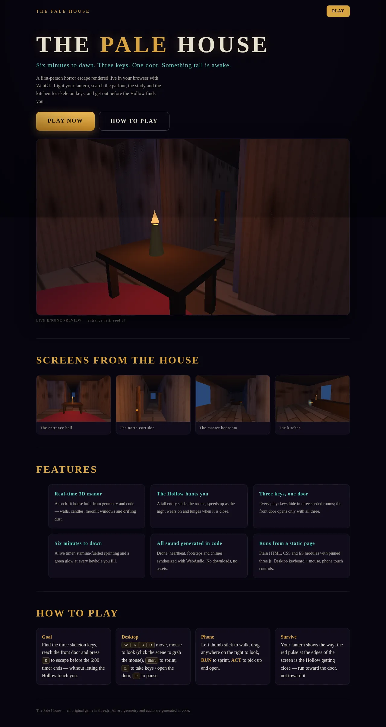 Screenshot of the build