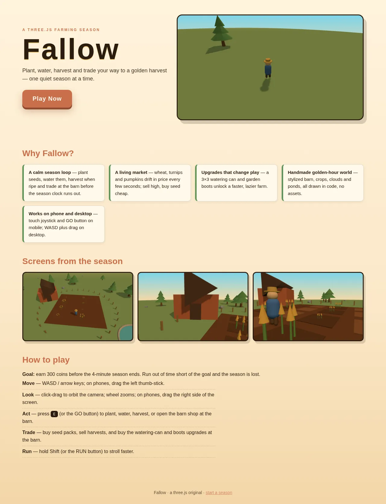 Screenshot of the build