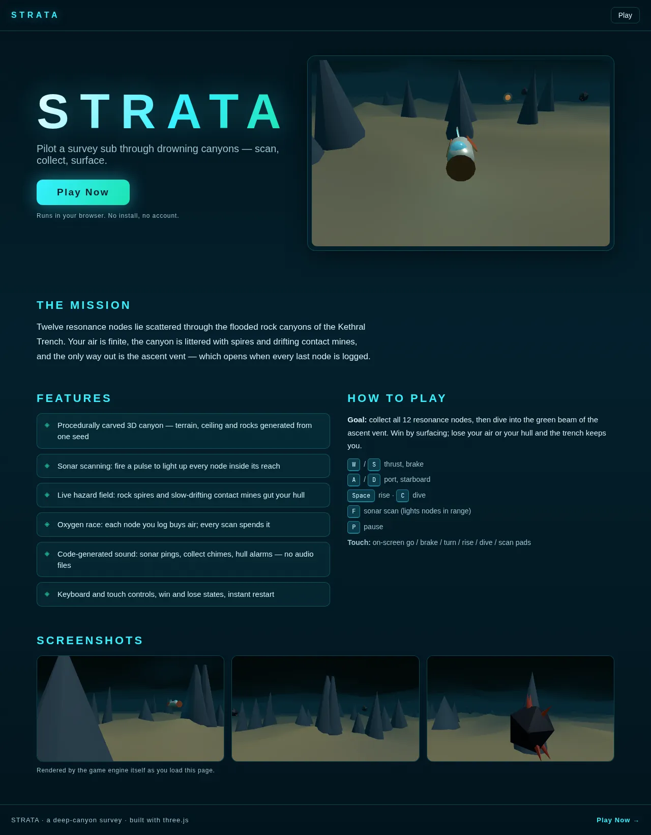 Screenshot of the build