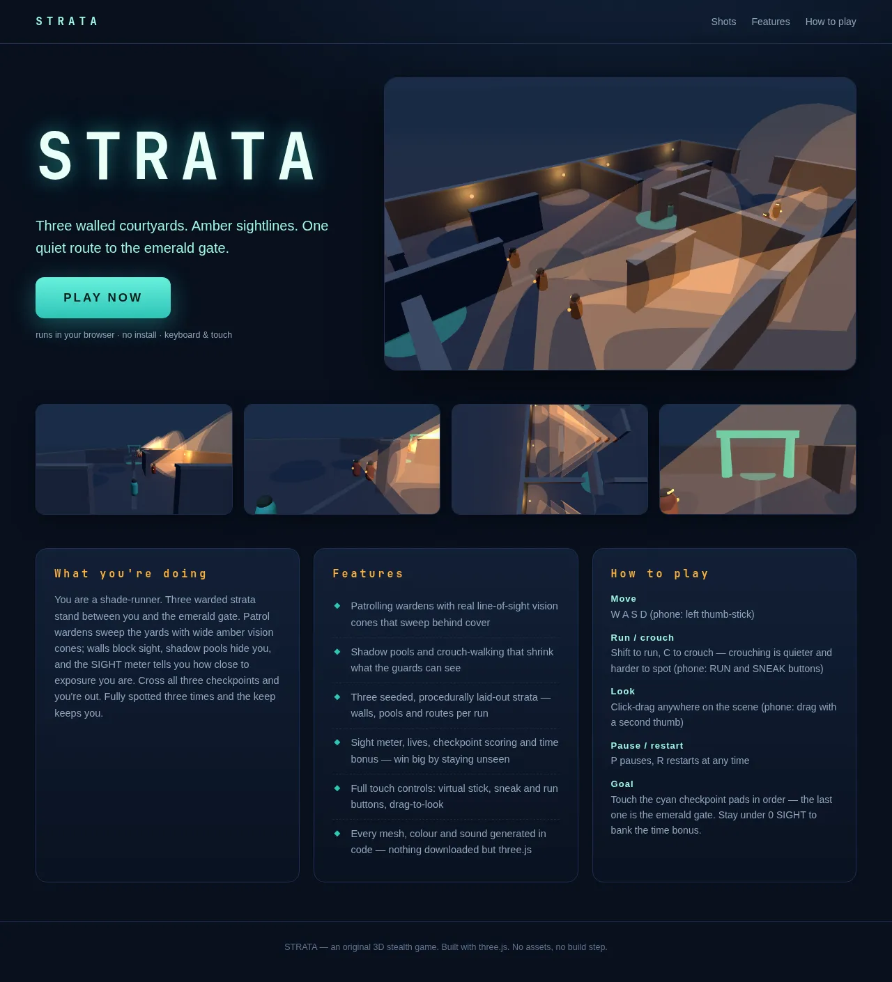 Screenshot of the build
