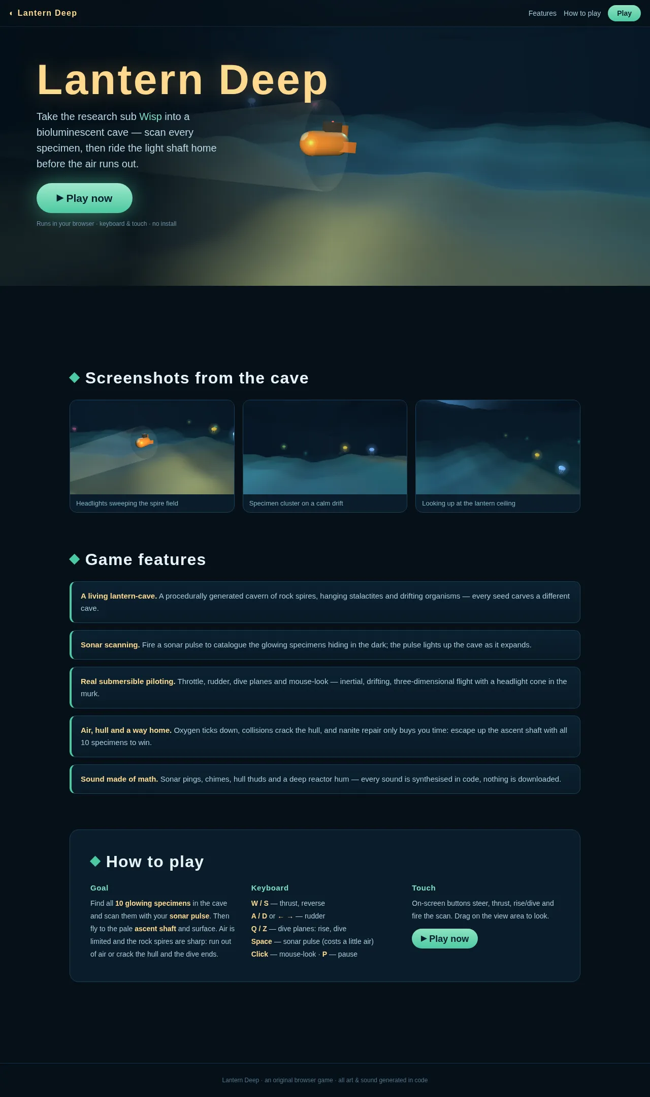 Screenshot of the build