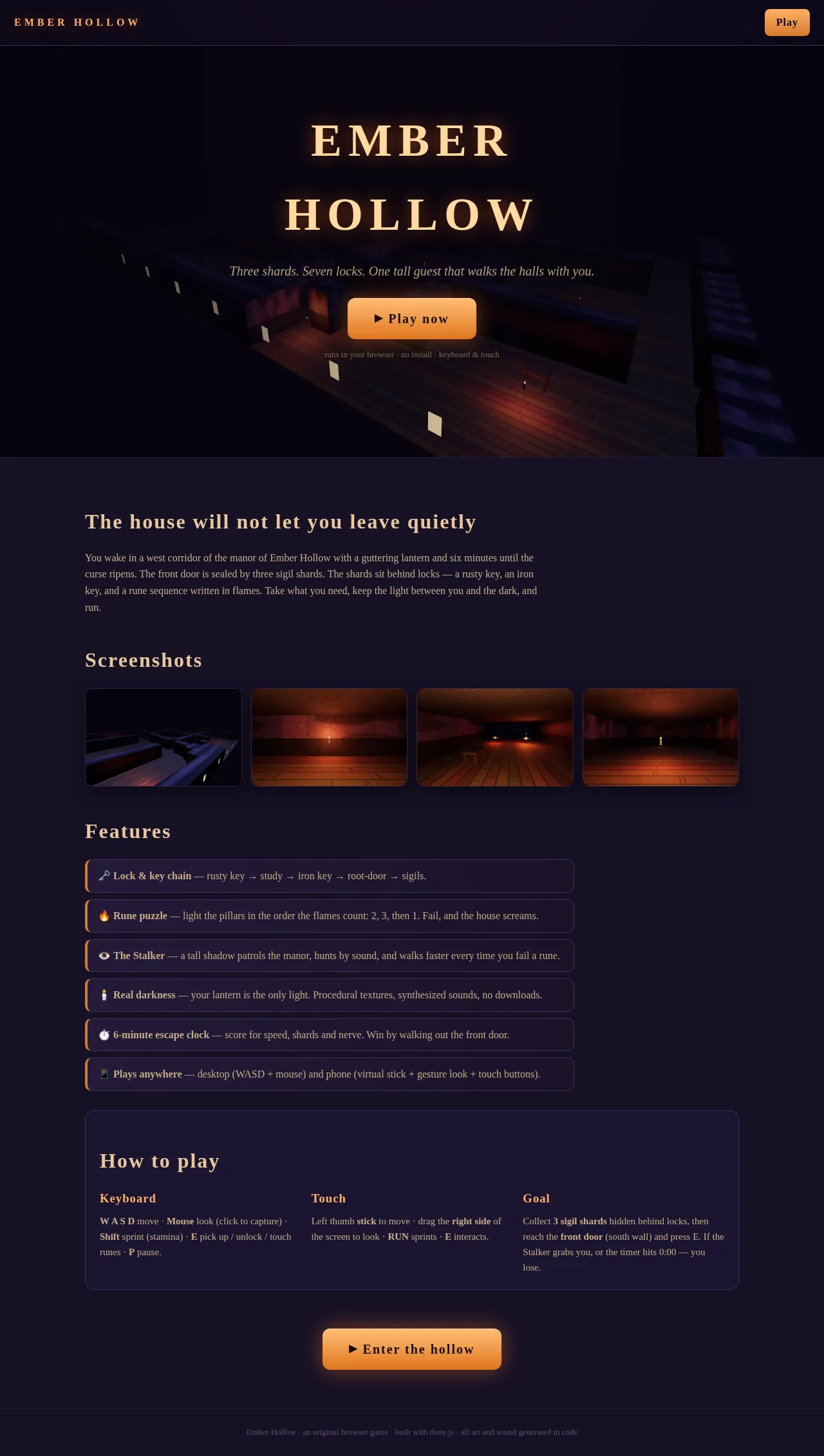 Screenshot of the build