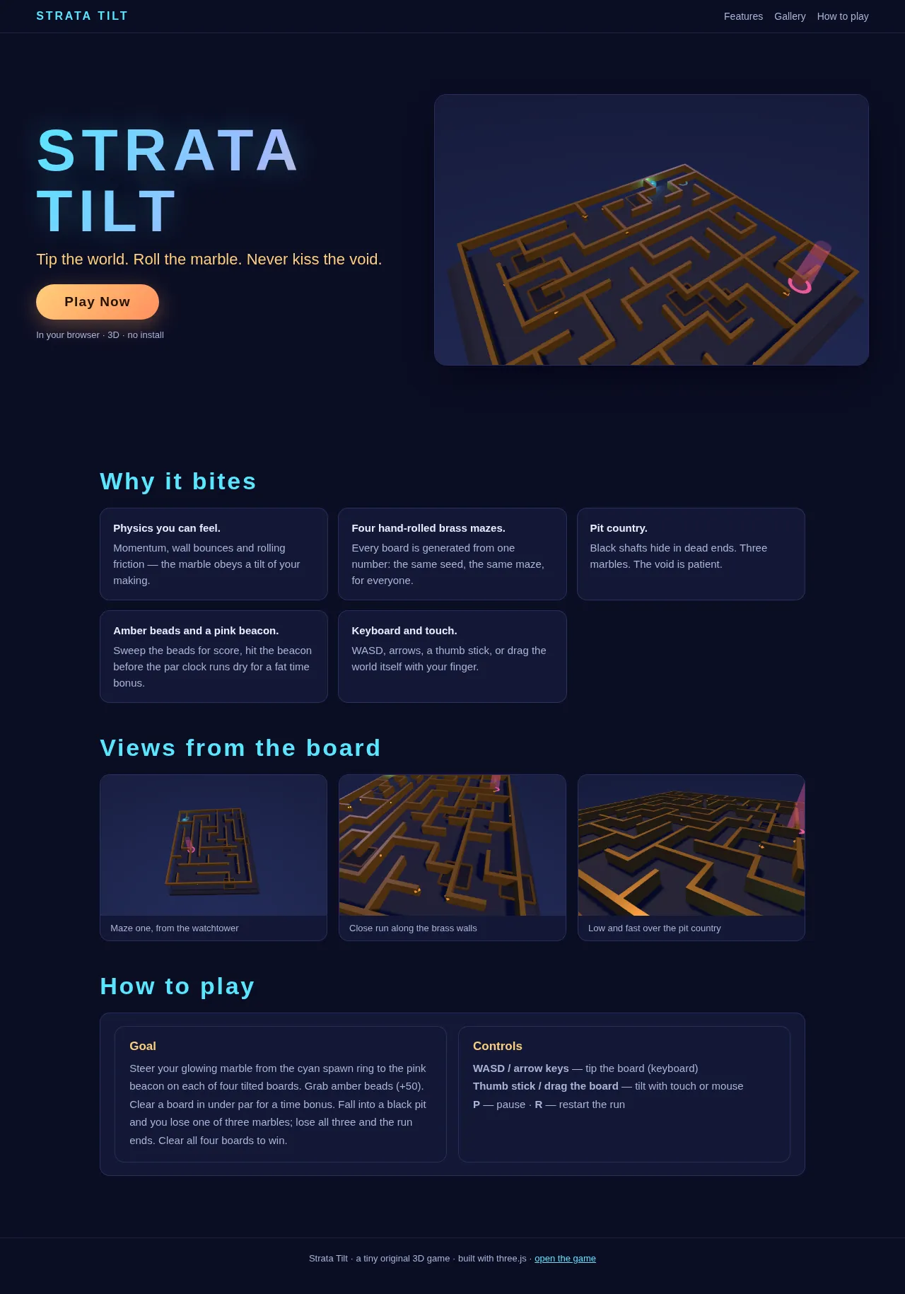 Screenshot of the build