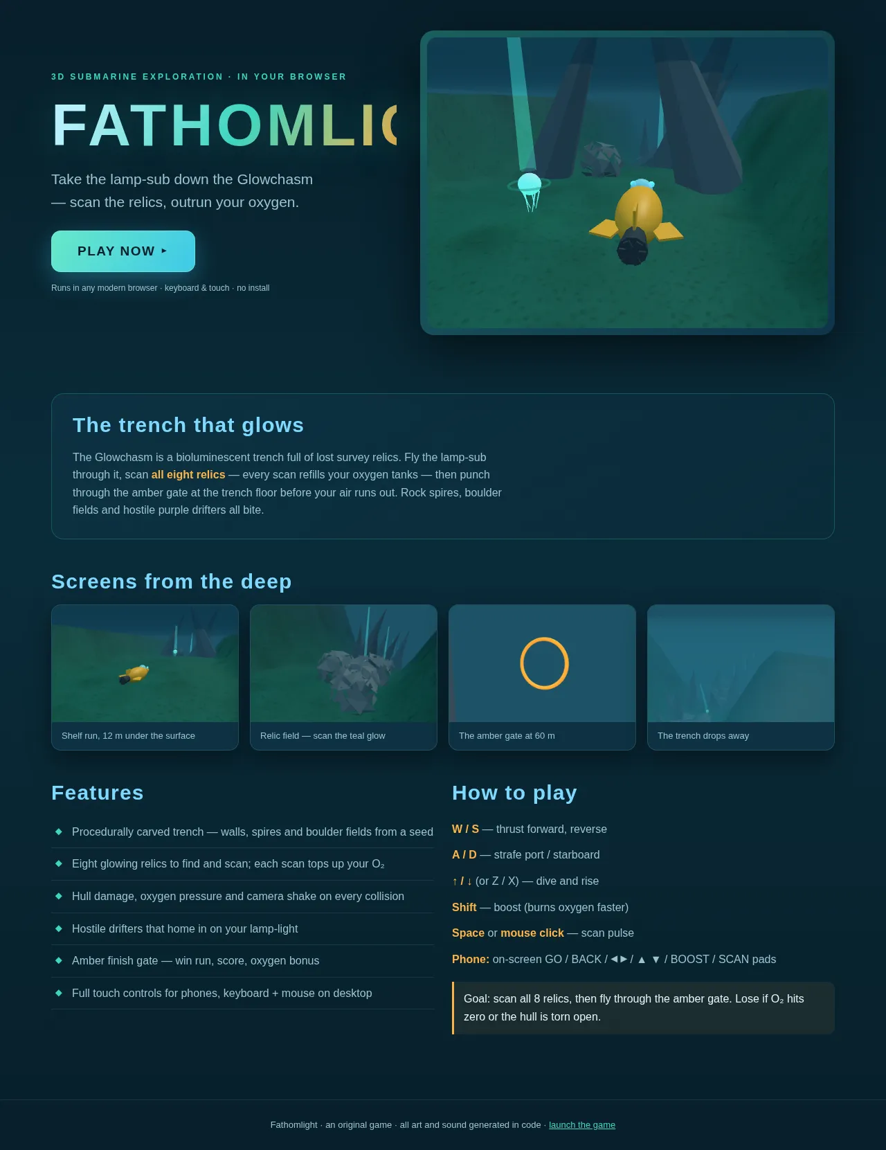 Screenshot of the build