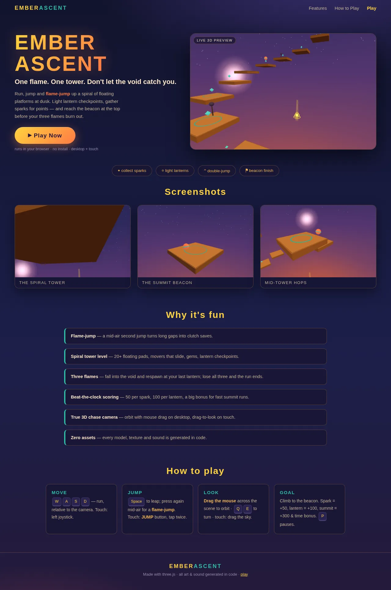 Screenshot of the build