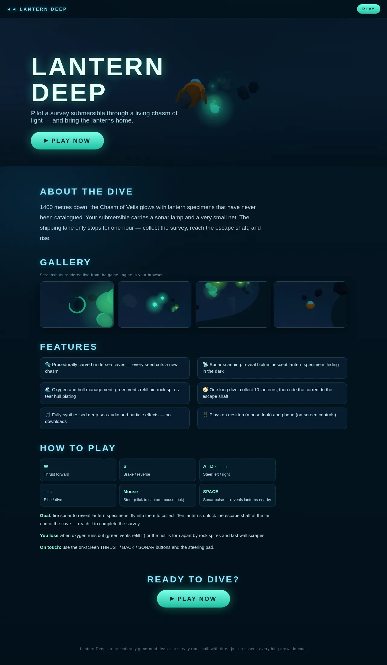 Screenshot of the build