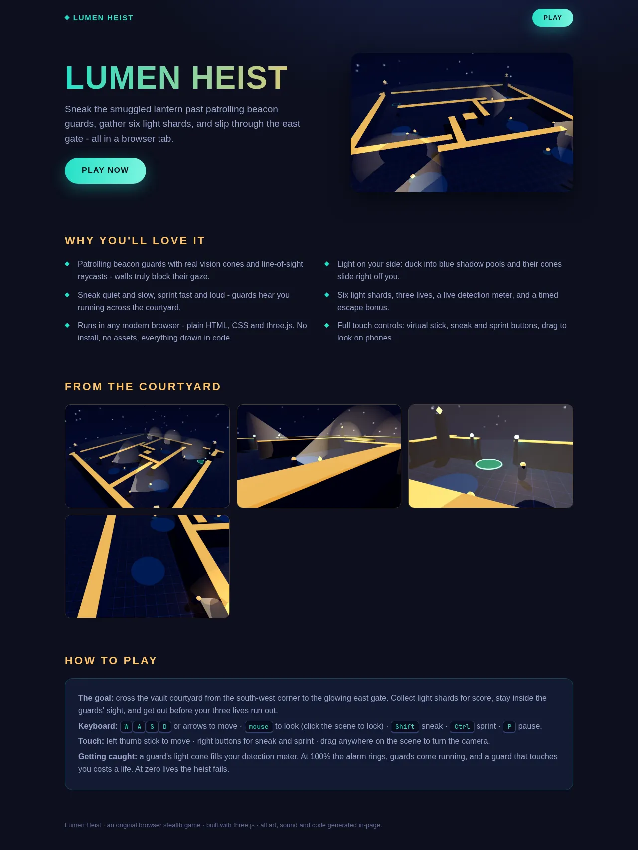 Screenshot of the build