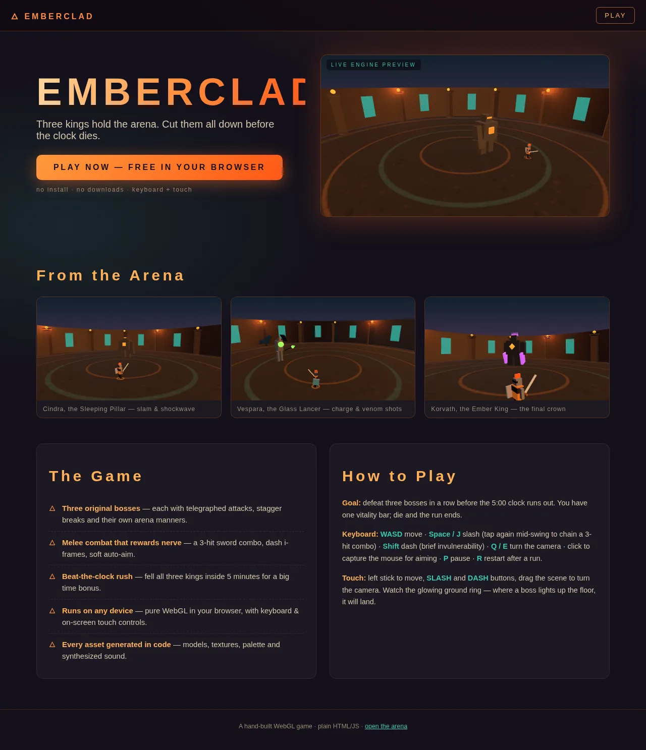 Screenshot of the build