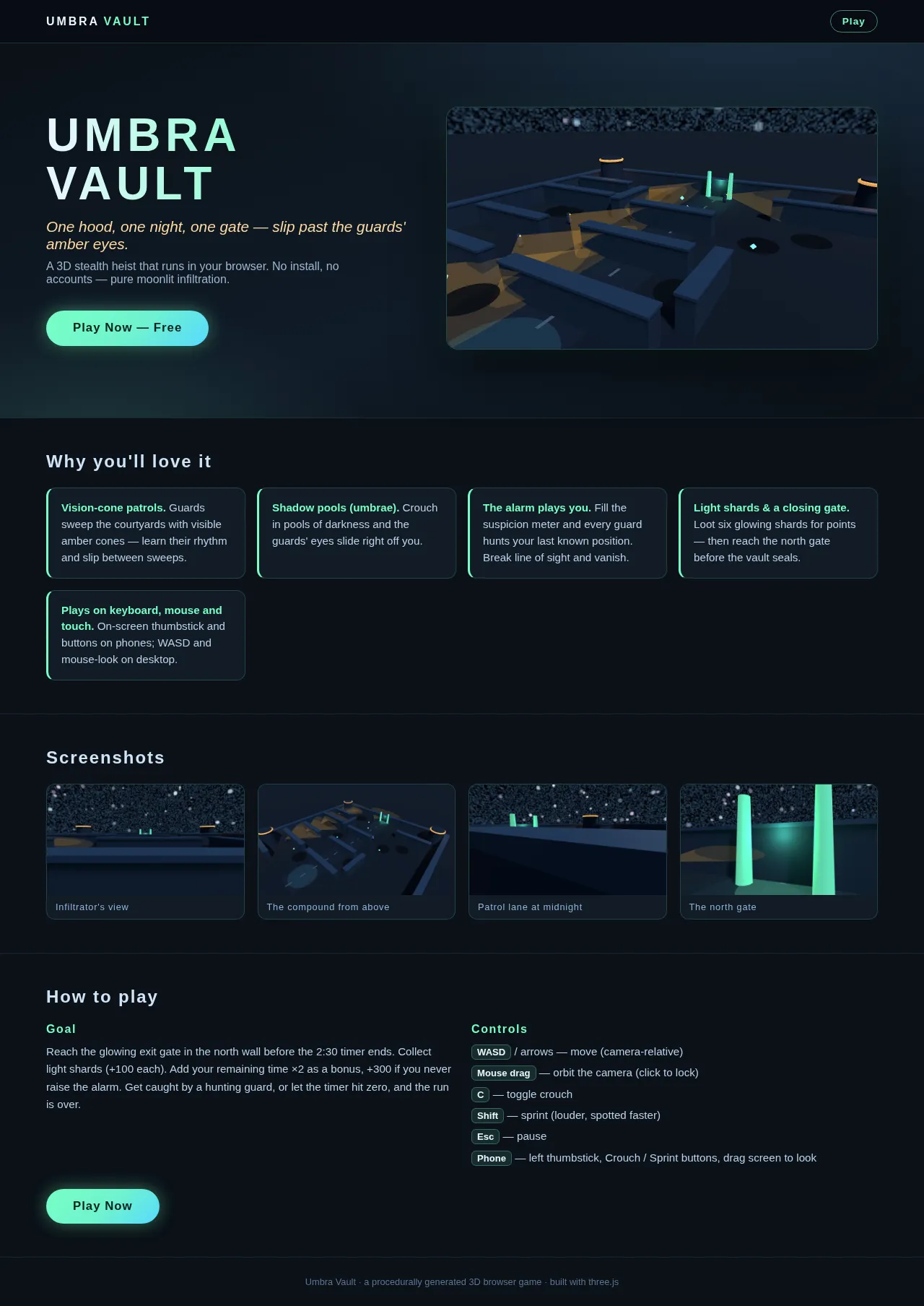 Screenshot of the build