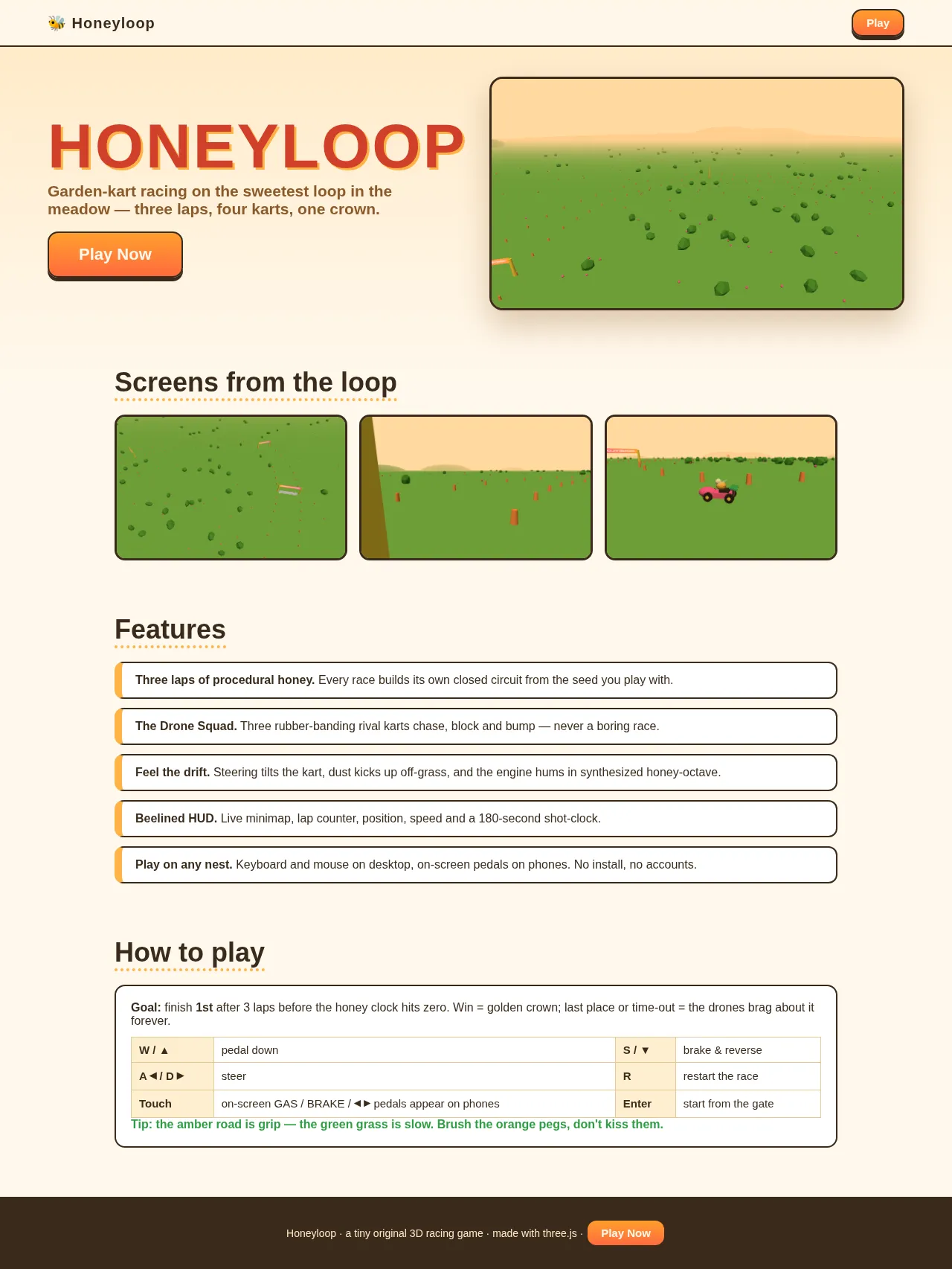 Screenshot of the build