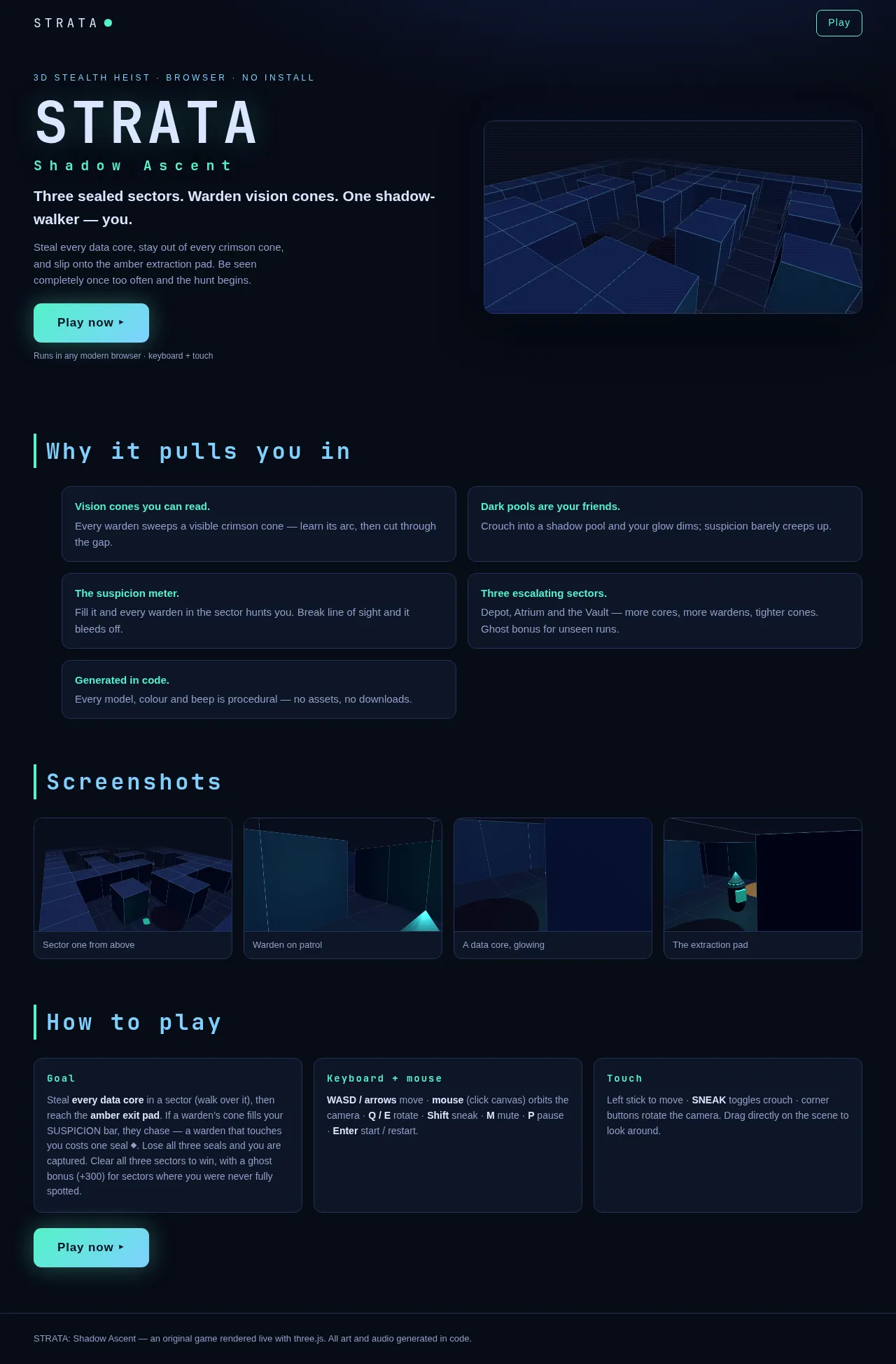 Screenshot of the build